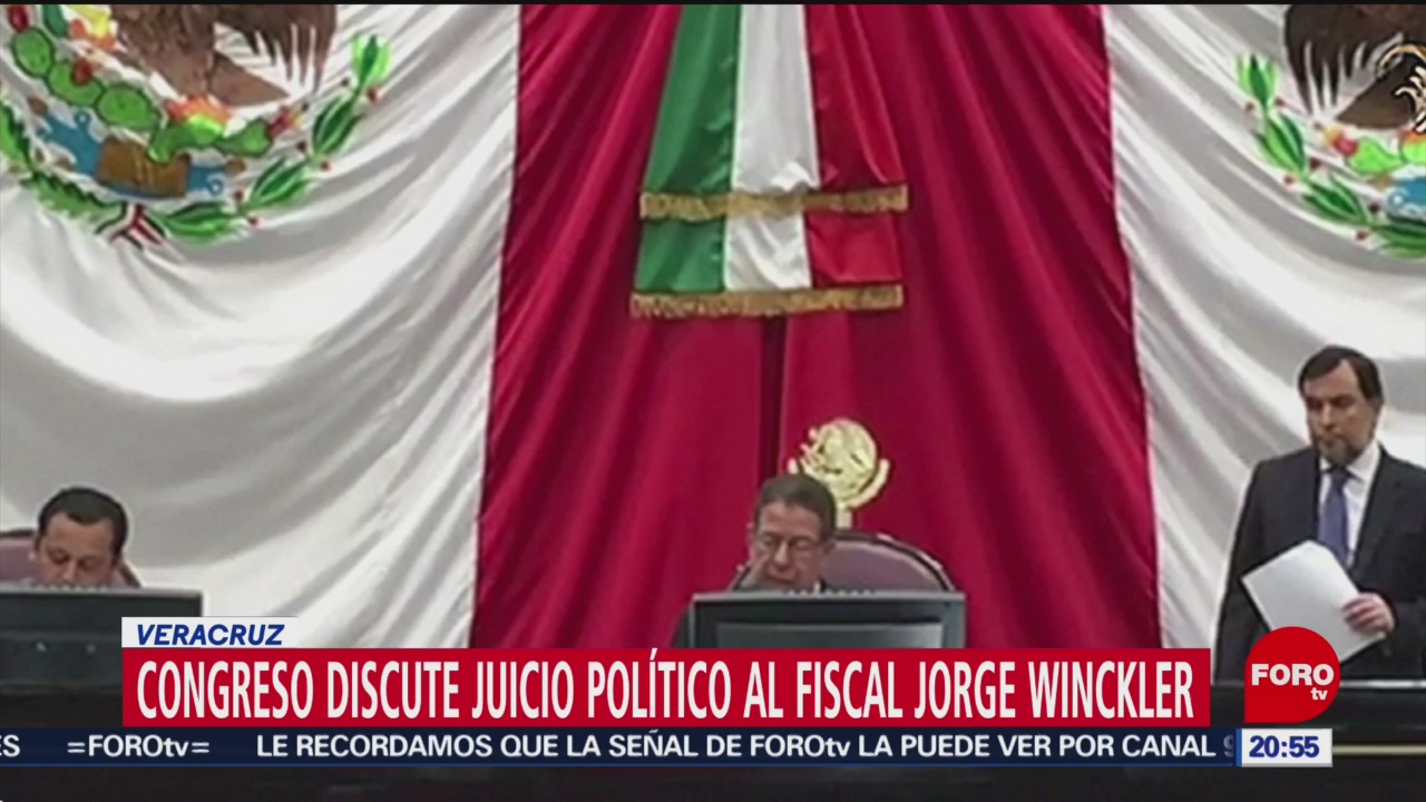 Foto: Congreso Discute Juicio Político Fiscal Jorge Winckler 7 de Febrero 2019
