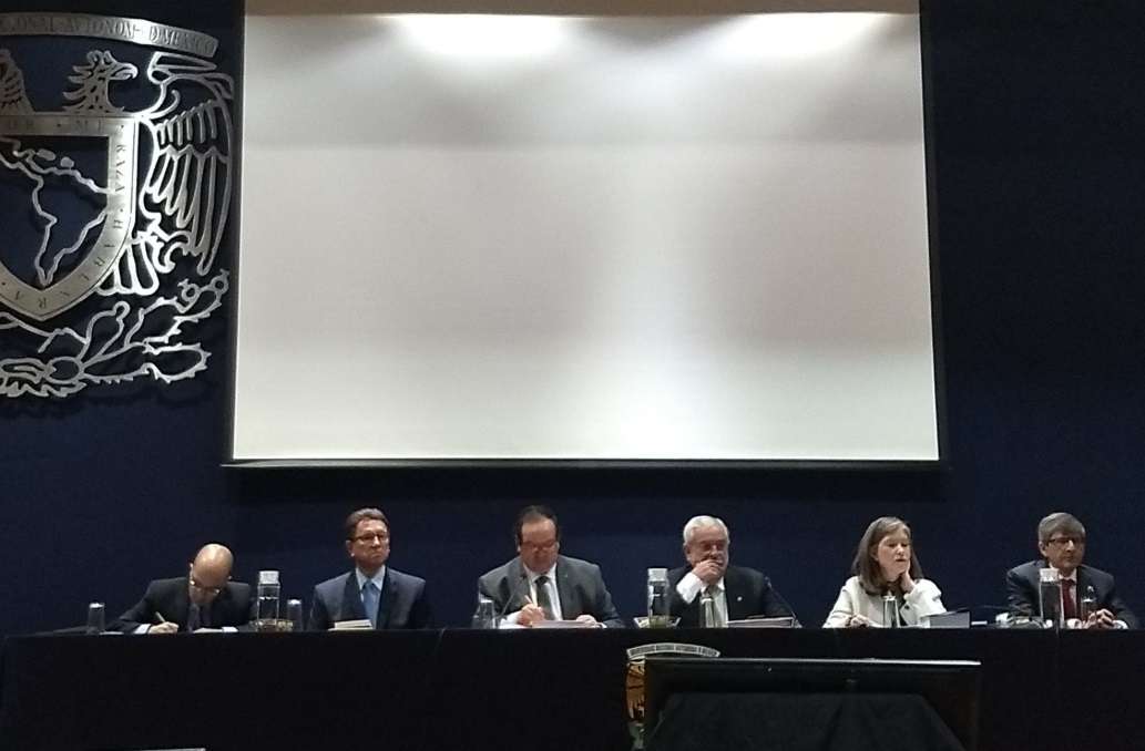 Foto: El rector de la UNAM, Enrique Graue, durante la sesión ordinaria del Consejo Universitario, Ciudad de México, febrero 12 de 2019, (Twitter: @UNAM_MX)