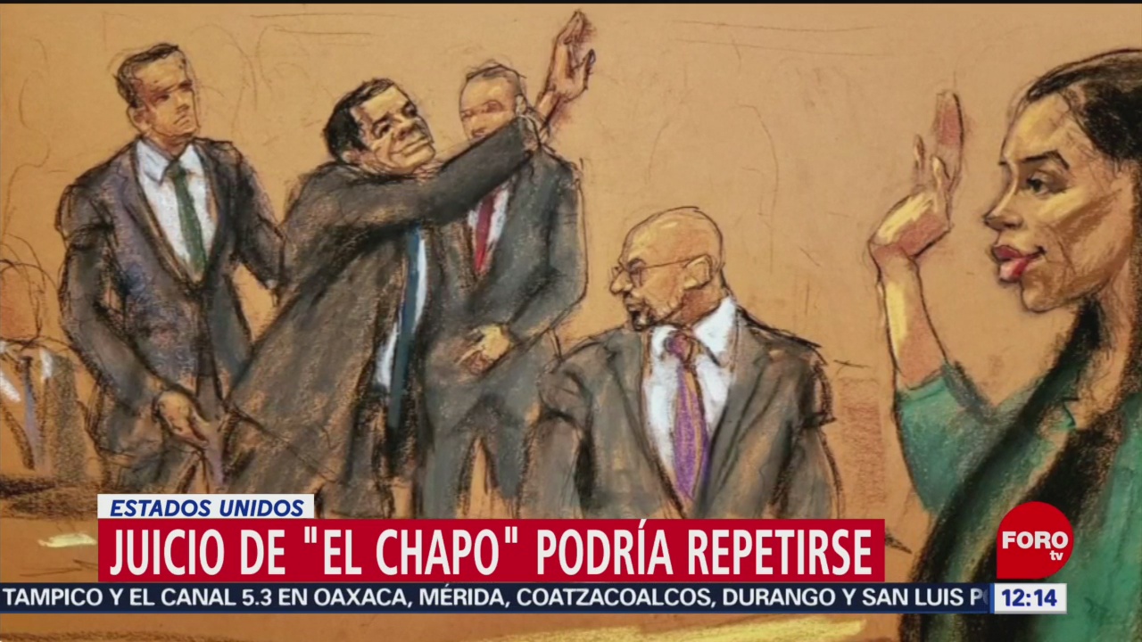 Defensa de 'El Chapo' considera que se podría repetir juicio