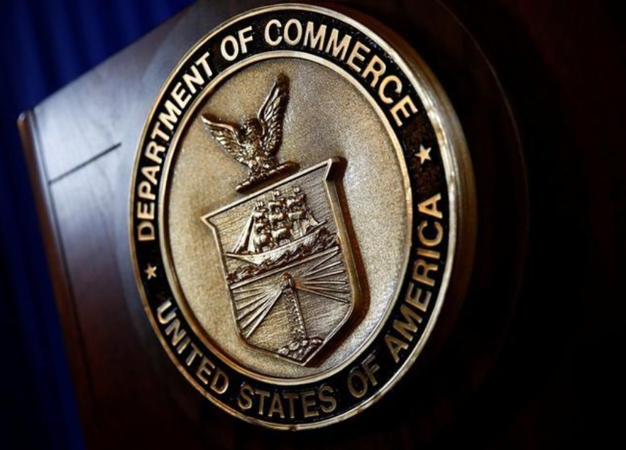 Foto: El sello del Departamento de Comercio de Estados Unidos en Washington, Estados Unidos, 7 de marzo de 2017 (Reuters)