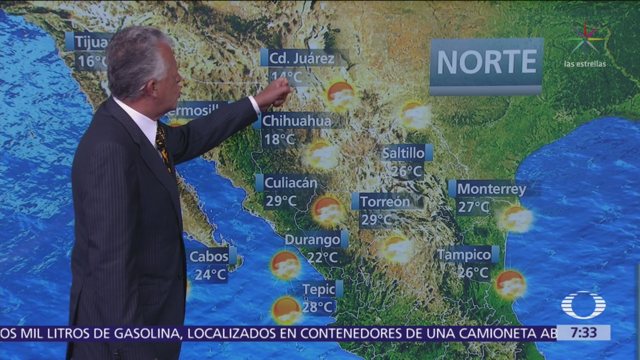 Despierta con Tiempo: Lluvias en el norte de México