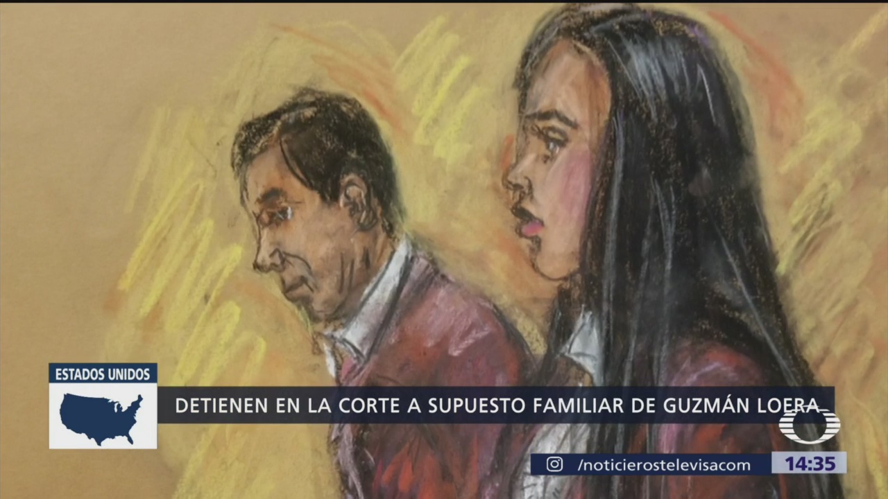 Foto. Detienen a presunto familiar de ‘El Chapo’ durante juicio