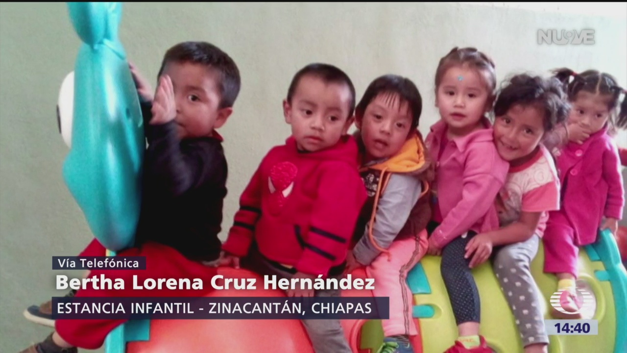 Foto: Entrevista directora de estancias infantiles Chiapas