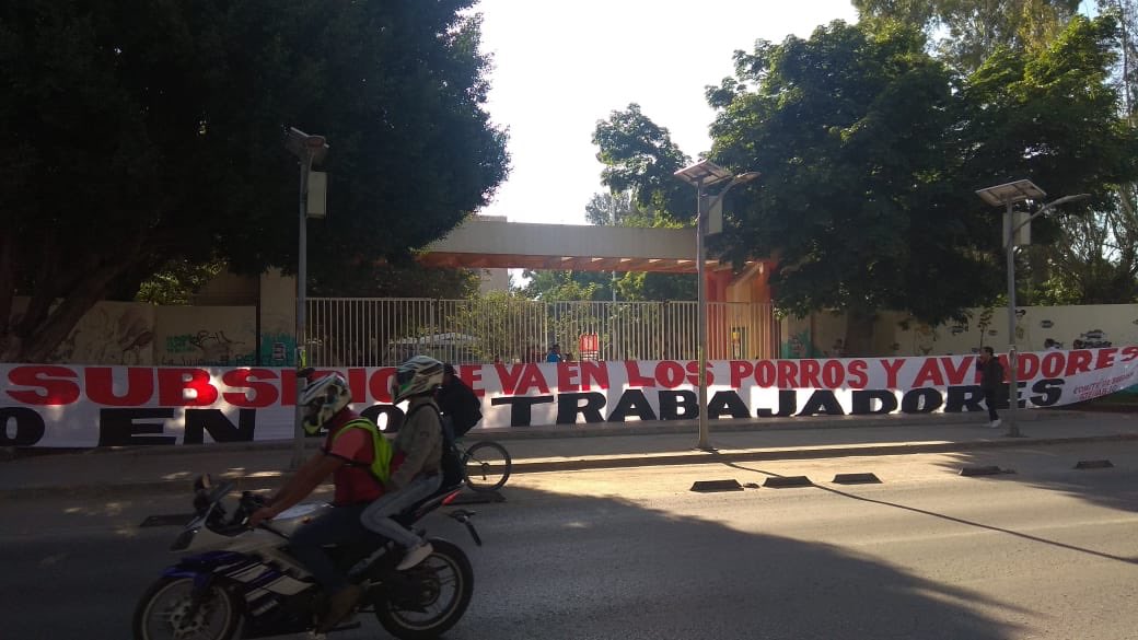 Foto: Estalla huelga en Universidad Autónoma Benito Juárez Oaxaca 1 febrero 2019