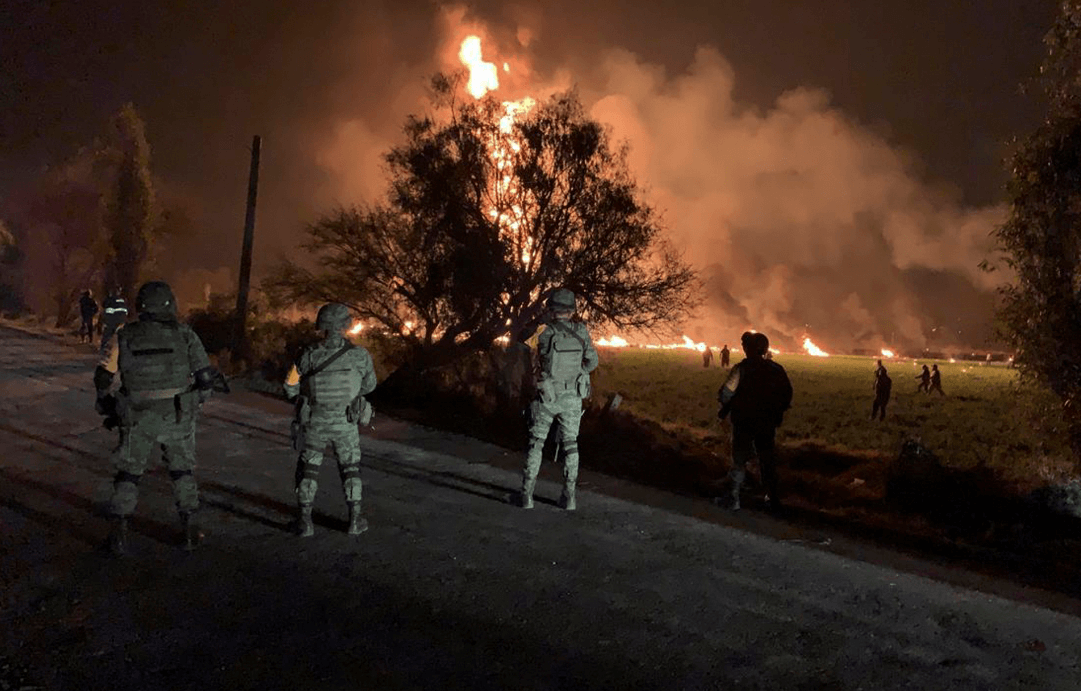 Foto: Explosión en Tlahuelilpan, Hidalgo, 18 de enero 2019, México