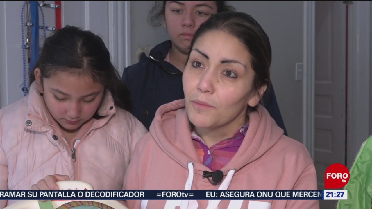 FOTO: Familia se autoexilia en México tras deportación, 4 febrero 2019