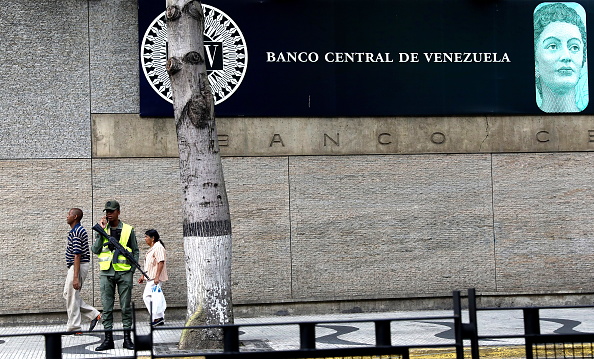 Foto: Sede del Banco Central de Venezuela en la ciudad de Caracas, del 18 de febrero de 2019