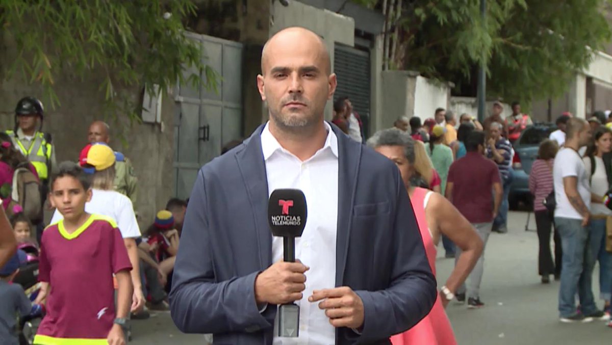 Telemundo repudia 'secuestro' de su corresponsal en Venezuela