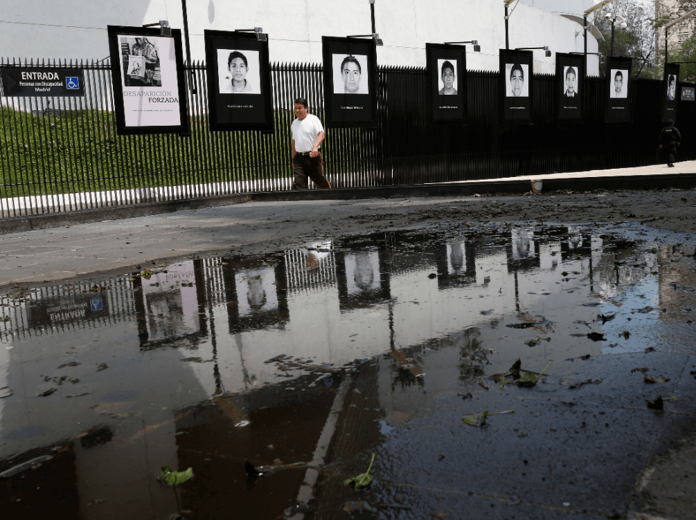 Foto: Fotografías de los 43 jóvenes desaparecidos de Ayotzinapa, 26 septiembre 2018, Ciudad de México