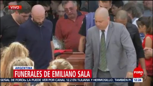 FOTO: Funerales del futbolista Emiliano Sala en Argentina, 16 febrero 2019