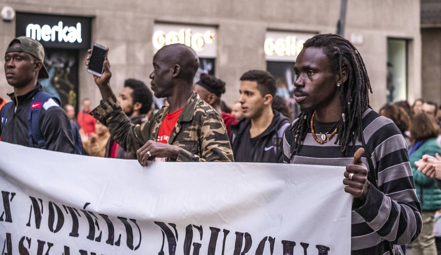 Imagen: En noviembre pasado se realizó una manifestación antirracista en Barcelona, España, el 9 de febrero de 2019