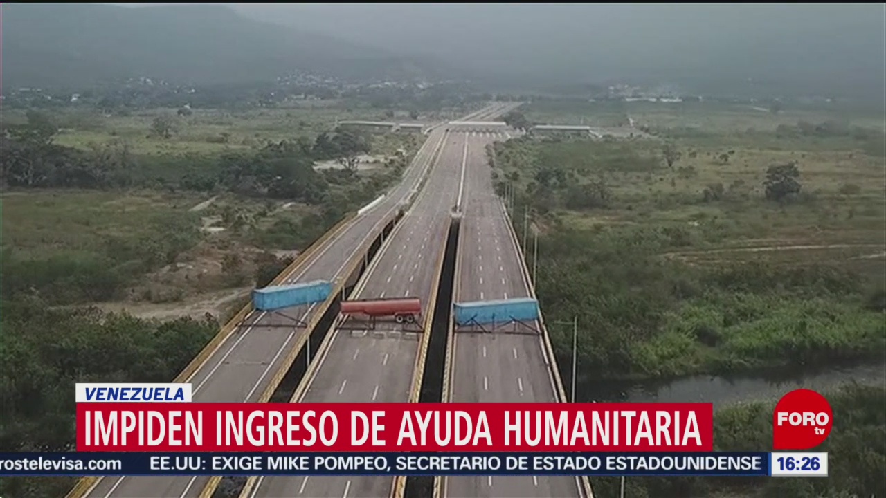 Foto: Guaidó llama a Ejército permitir ingreso de ayuda humanitaria a Venezuela