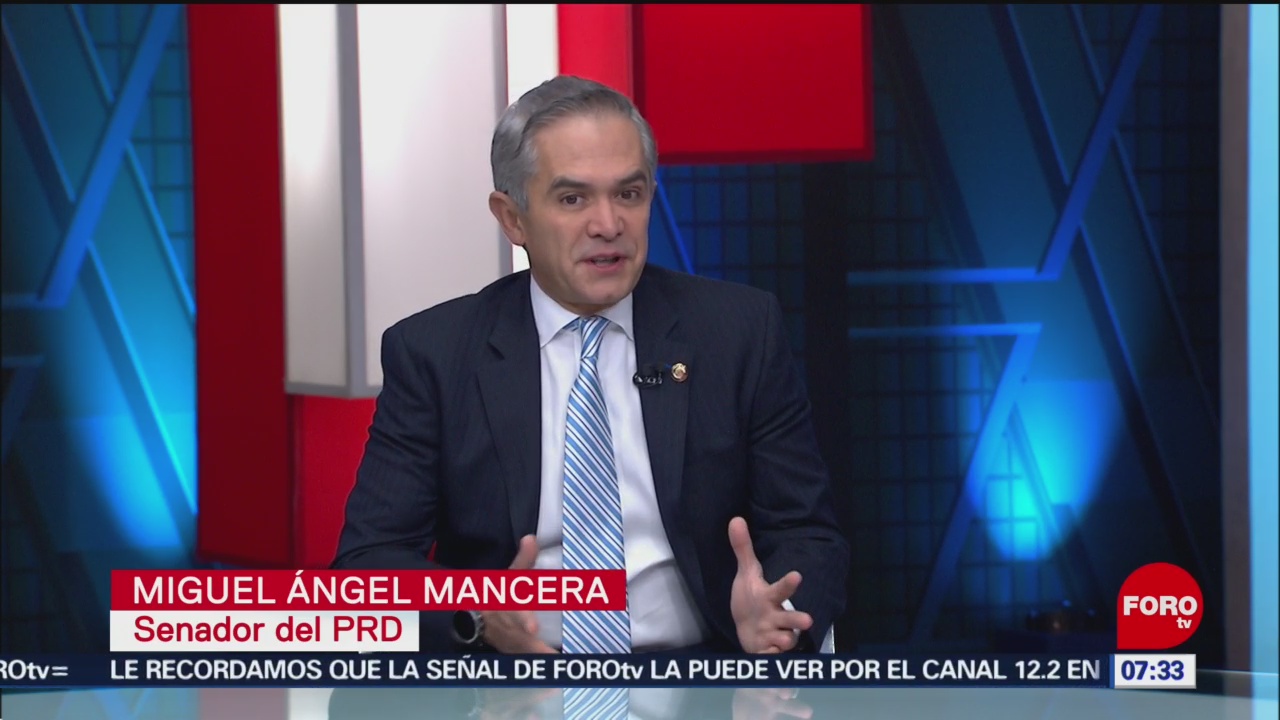 Guardia Nacional combatirá los delitos federales, dice Miguel Ángel Mancera