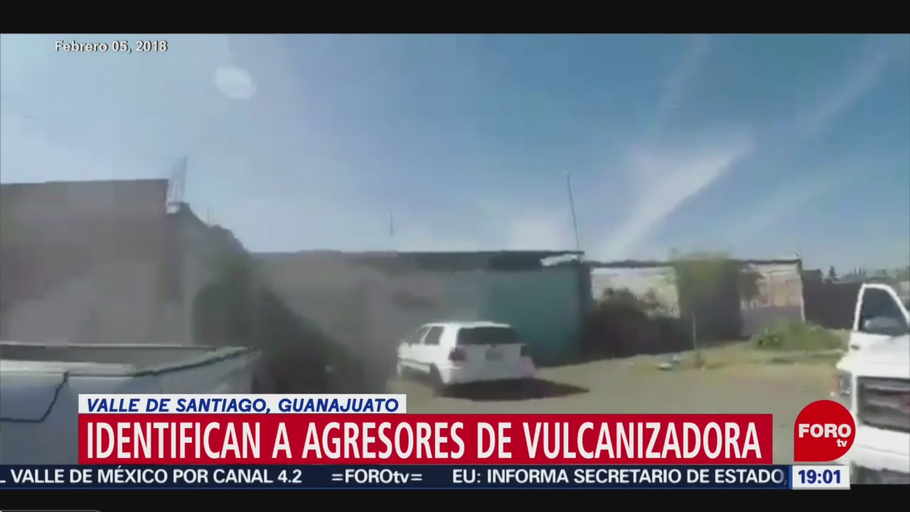 Foto: Identifican Agresores Vulcanizadora Guanajuato 28 de Febrero 2019