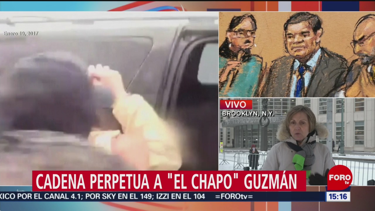 FOTO: Joaquín ‘El Chapo’ Guzmán es declarado culpable