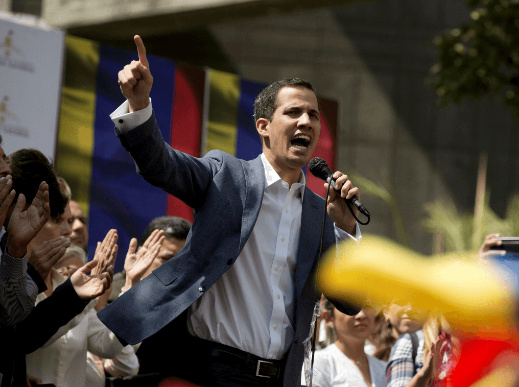 Foto: Juan Guaido, el autoproclamado presidente de Venezuela, enero 2019, Caracas