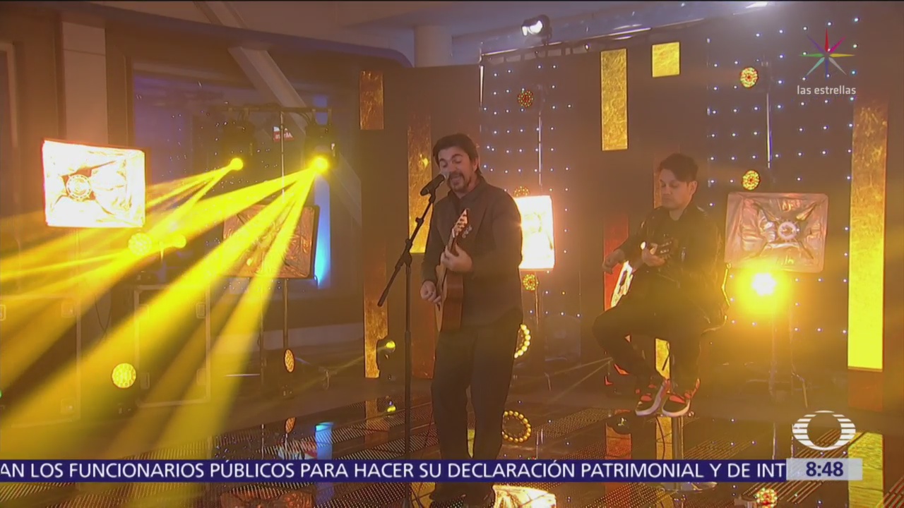 Juanes ofrece musical en Al Aire