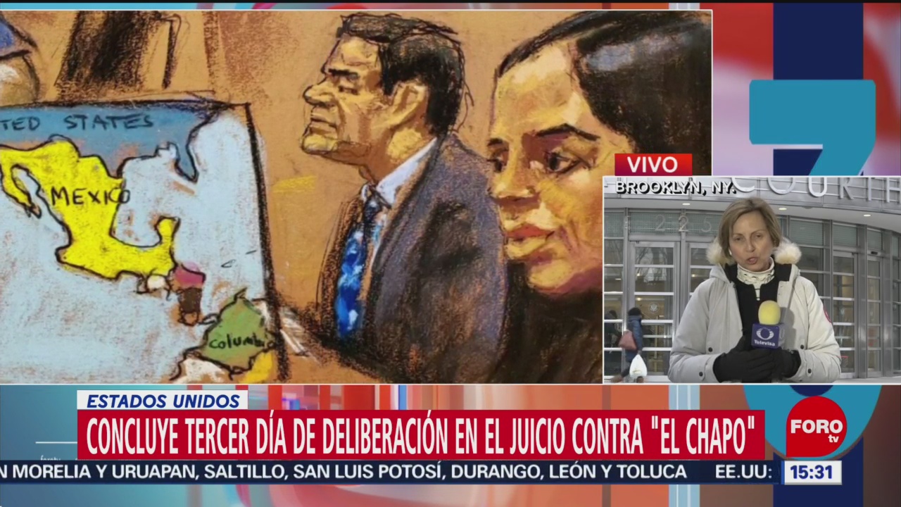 Foto: Jurado aún no define situación de ‘El Chapo’ Guzmán