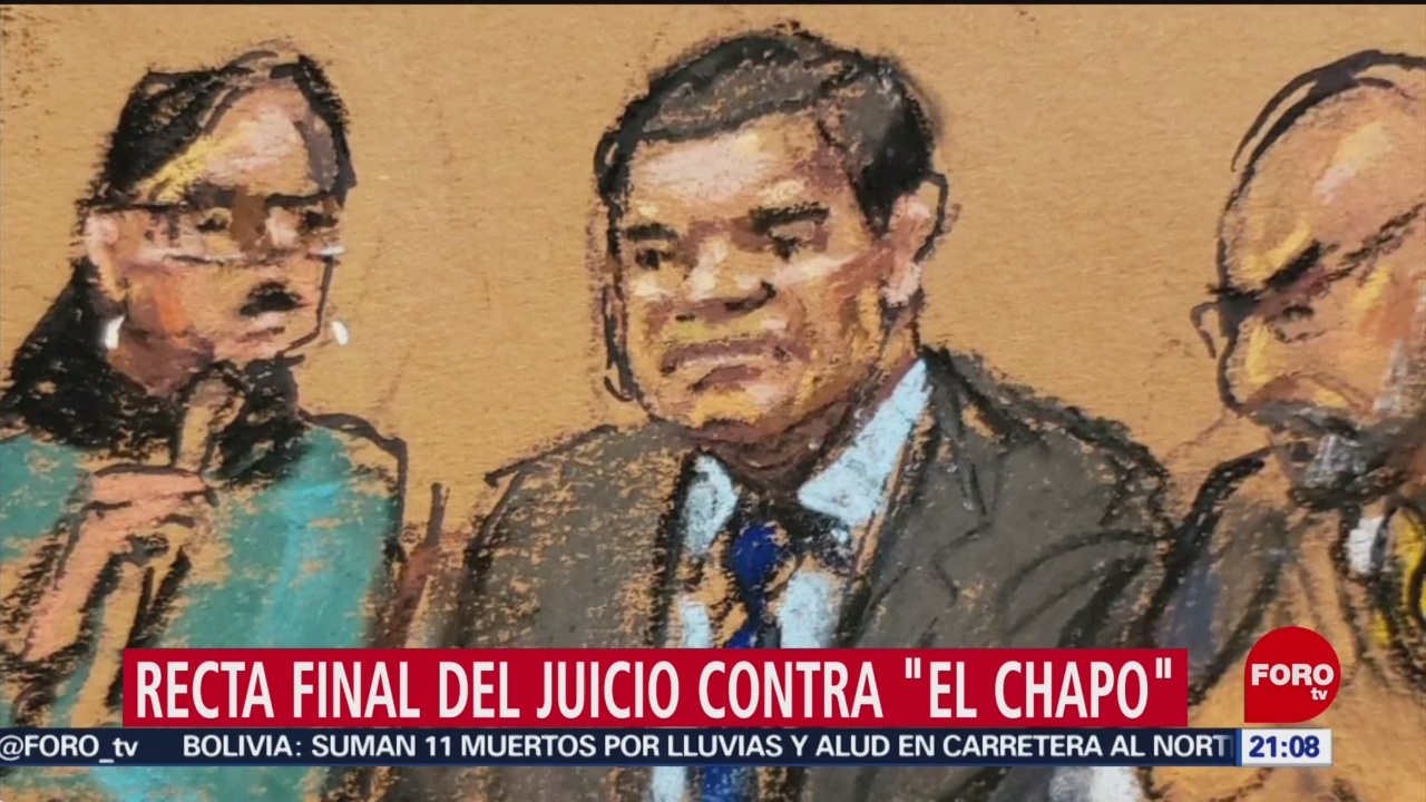 FOTO: Jurado inicia deliberación en juicio a ‘El Chapo’ Guzmán, 4 febrero 2019