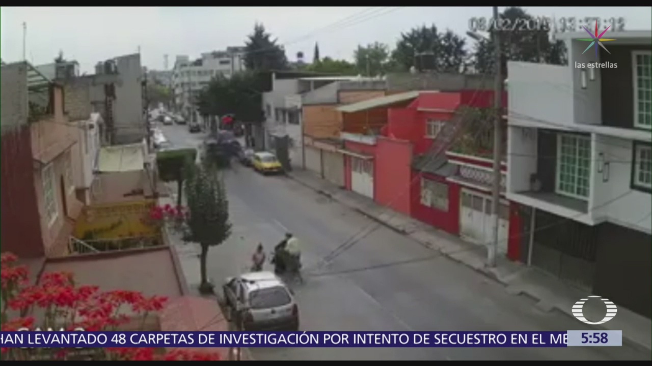 Foto: Ladrones asaltan a mujer en Naucalpan, Estado de México