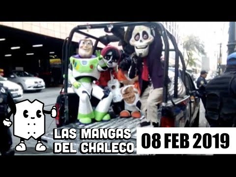 Foto: Las Mangas del Chaleco Romero Deschamps, Alejandro Fernández y muchas botargas