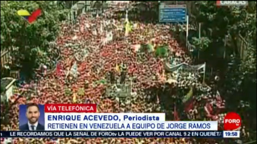 Foto: Liberan Periodistas Retenidos Venezuela 25 de Febrero 2019