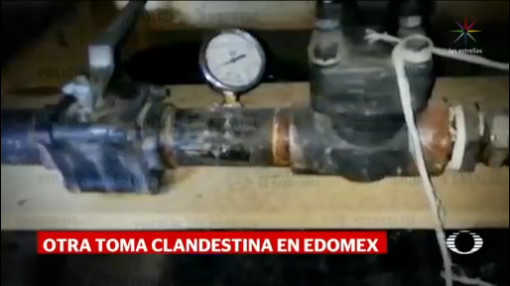 Foto: Toma Clandestina Combustible Ecatepec 14 de Febrero 2019