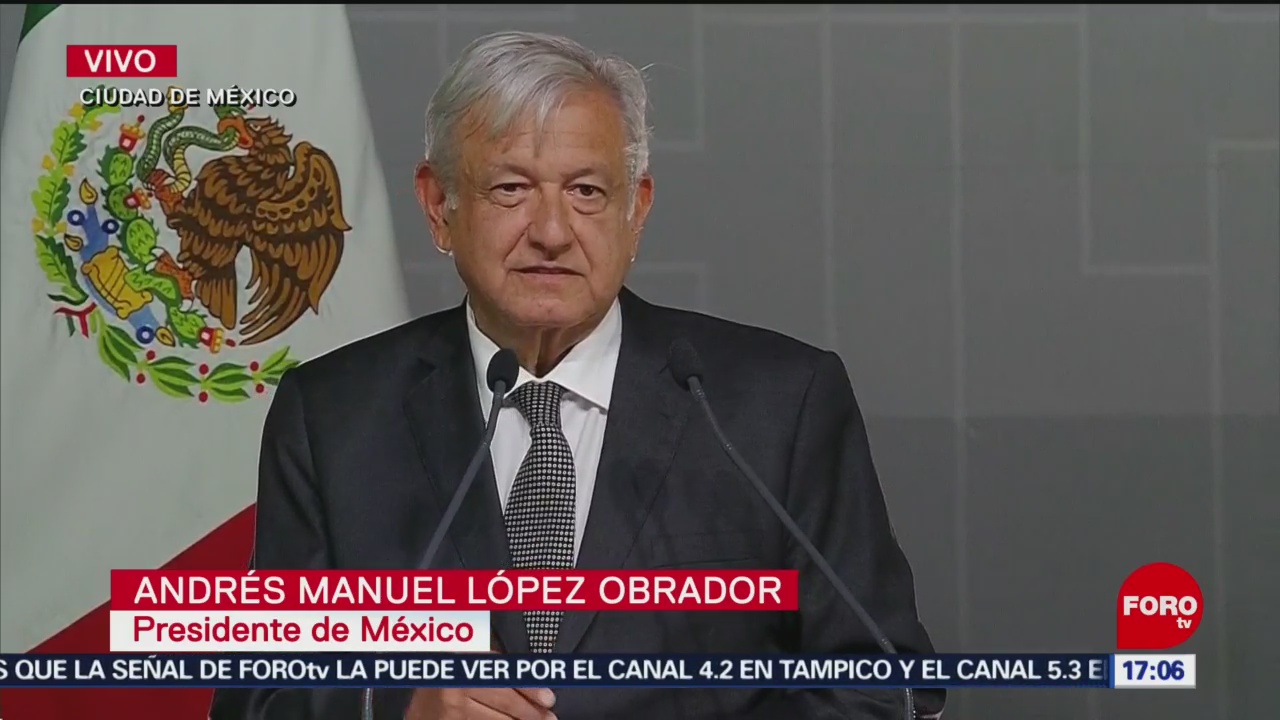 López Obrador en la reunión ordinaria del CCE