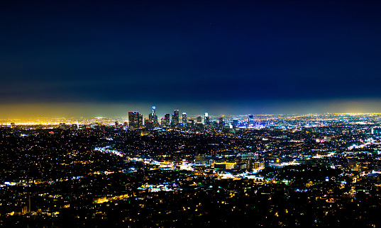 Los Angeles, la ciudad más grande de la costa oeste de Estados Unidos, quedaría sumergida bajo el agua (GettyImages)