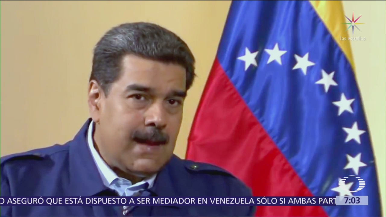 Maduro dice que no pasará a la historia como un traidor