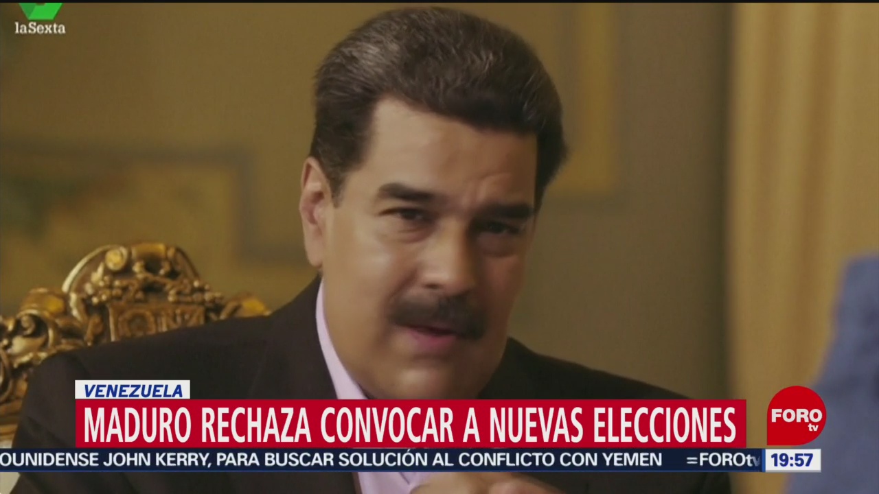 FOTO: Maduro rechaza convocar a nuevas elecciones en Venezuela, 3 febrero 2019