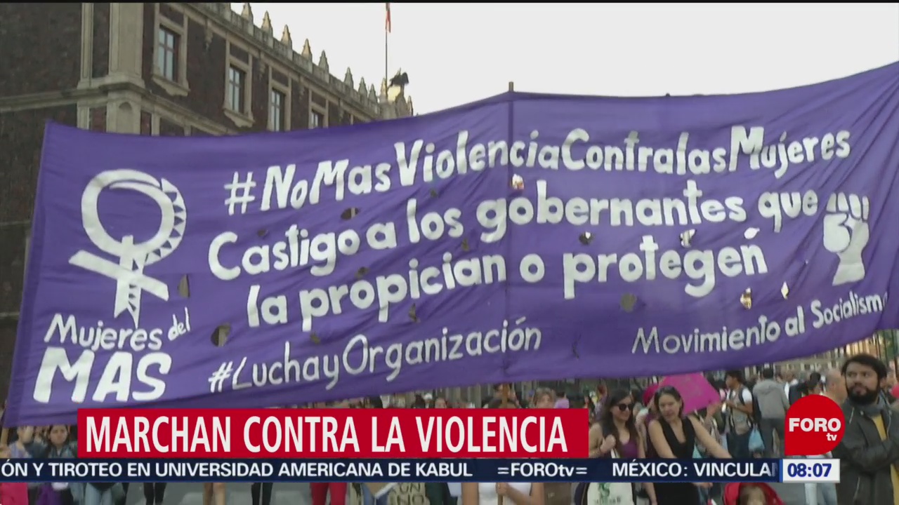 FOTO: Marchan mujeres contra la inseguridad en la CDMX, 3 febrero 2019