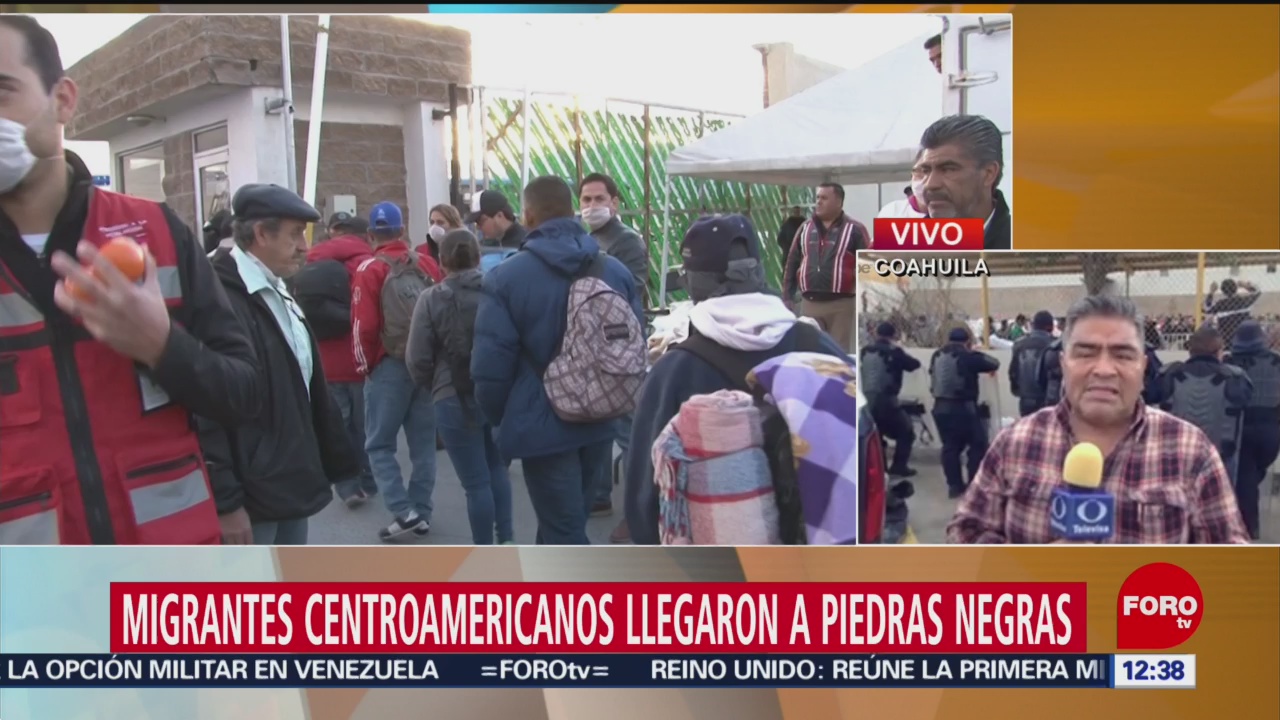 Más de mil 600 migrantes centroamericanos se concentran en Coahuila