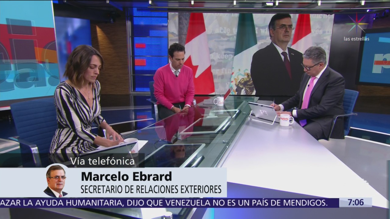 México no toma partido para apoyar diálogo en Venezuela, dice Ebrard
