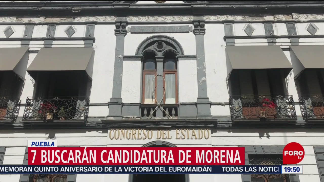 Foto: Miguel Barbosa Candidatura Gubernatura Puebla 22 de Febrero 2019