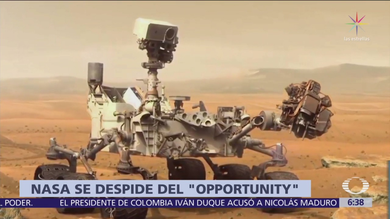 NASA pierde al robot explorador Opportunity, desplegado en Marte