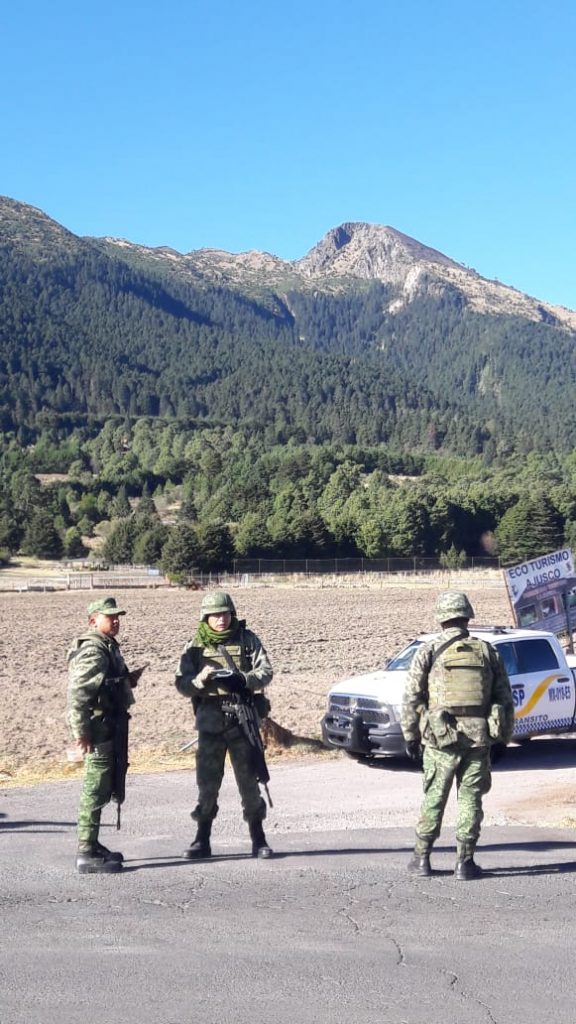Foto: Operativo contra talamontes en cerro del Ajusco 21 febrero 2019