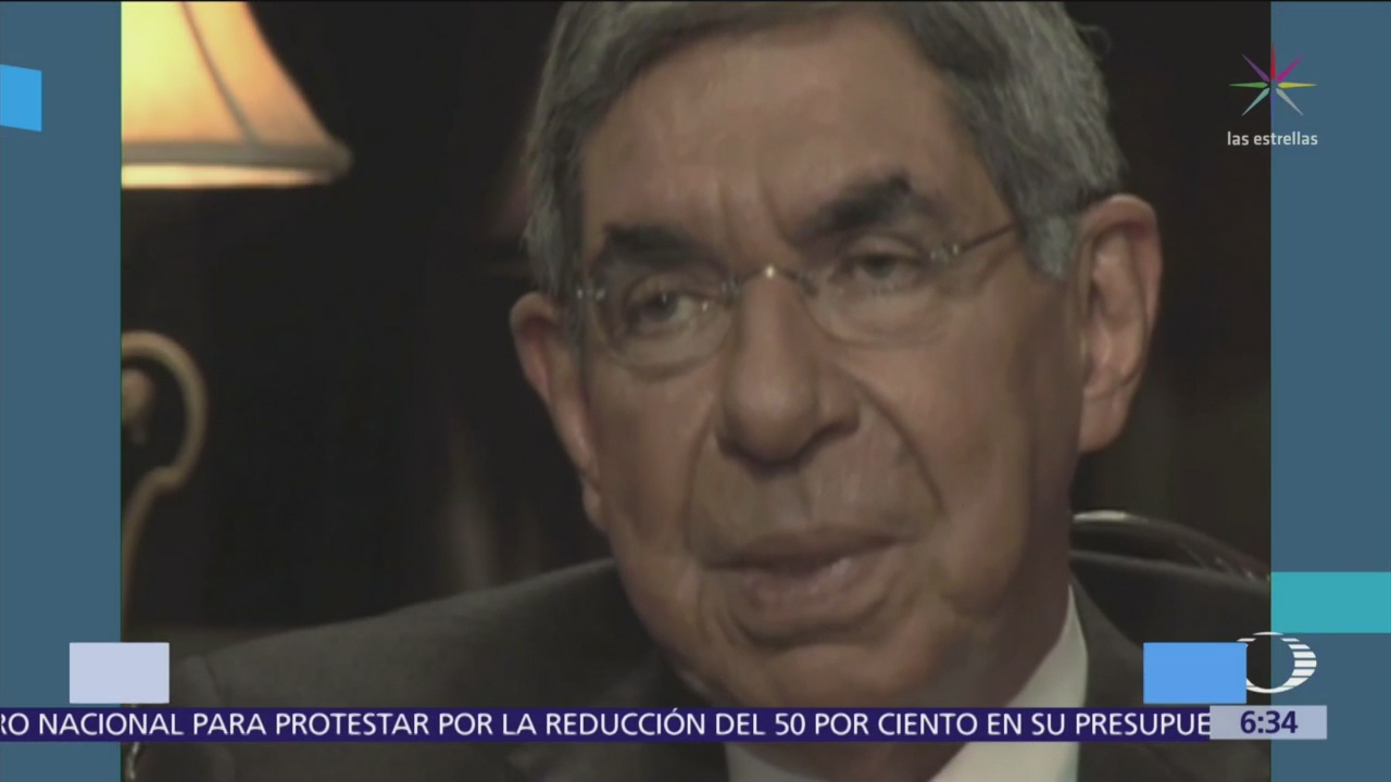 Oscar Arias declara ante Fiscalía por acusaciones de abuso sexual