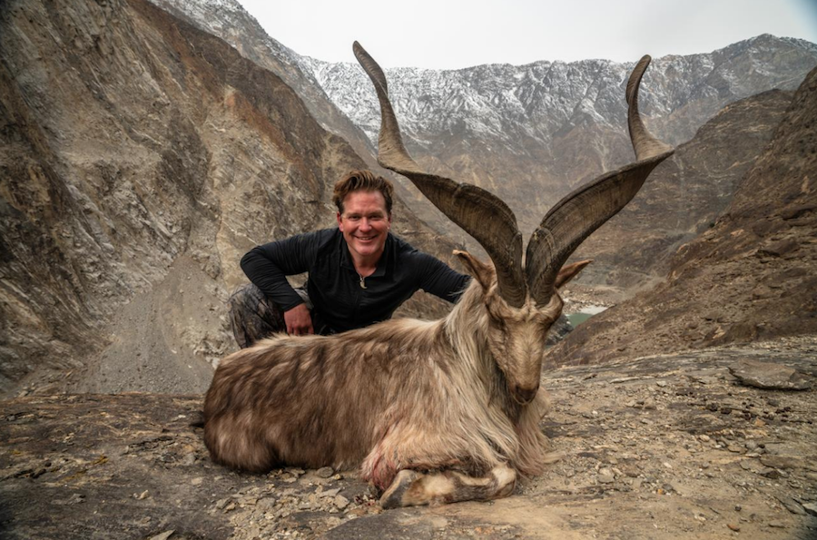 Pagó miles de dólares para matar a cabra en peligro de extinción