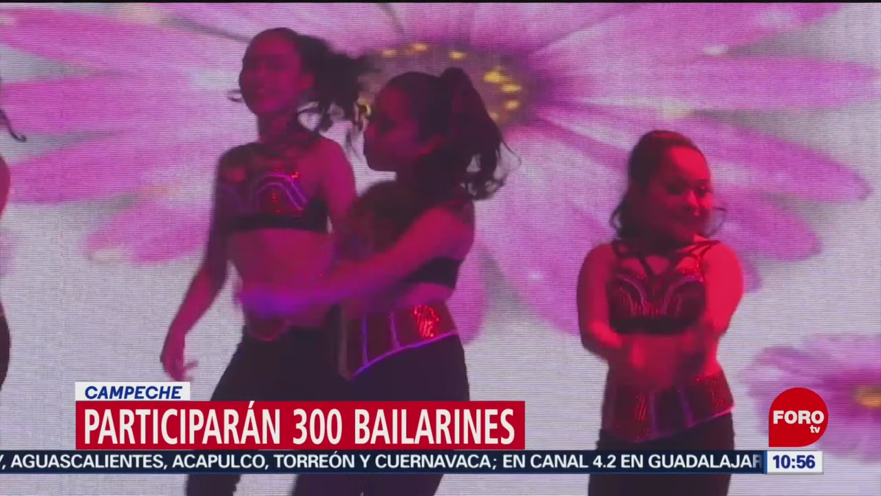 Participarán 300 bailarines en el Carnaval de Campeche