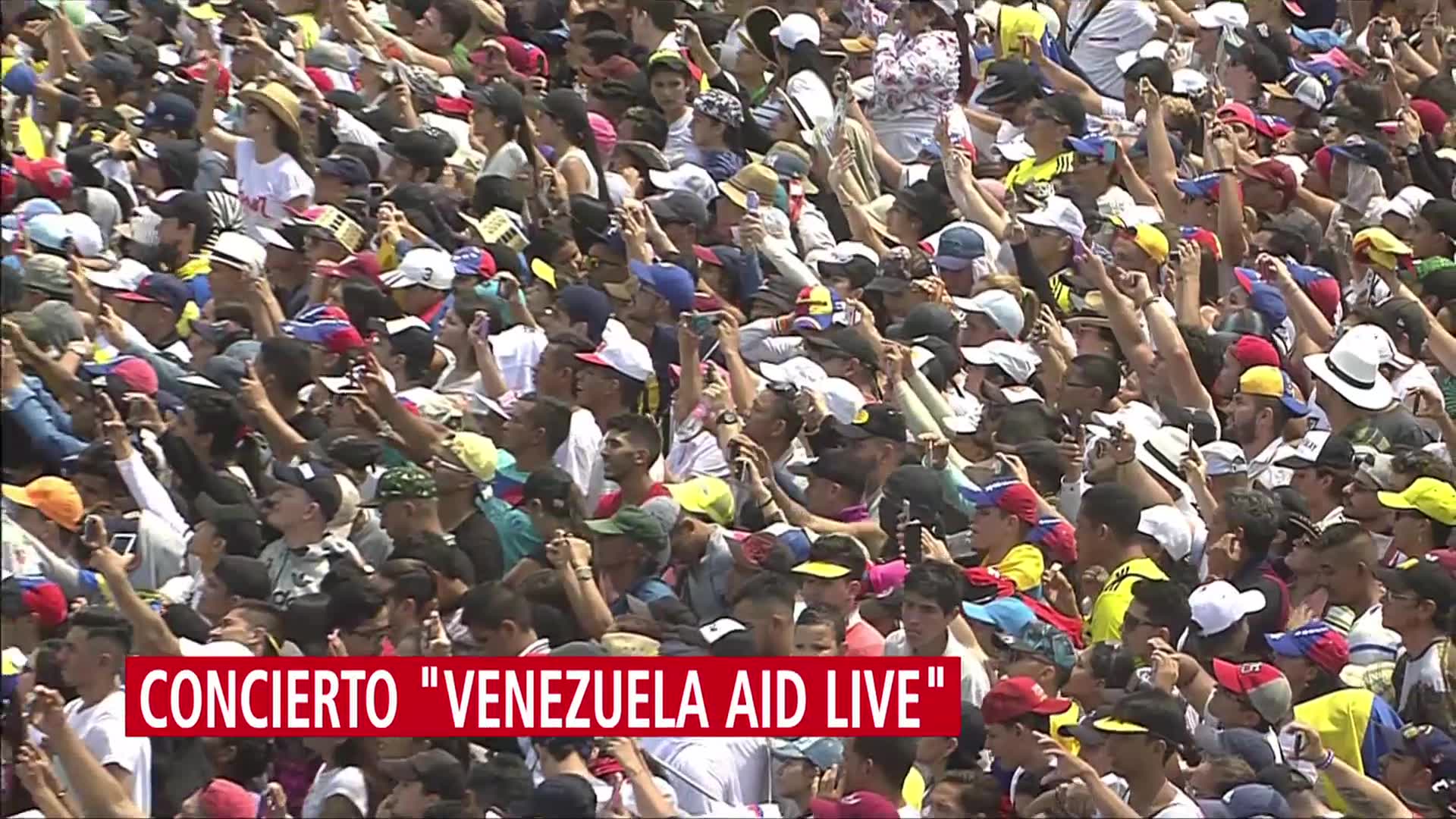 Paulina Rubio en concierto ‘Venezuela Aid Live’