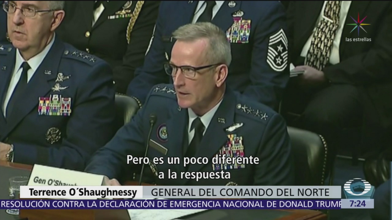 Pentágono reconoce que no existe amenaza militar en frontera con México