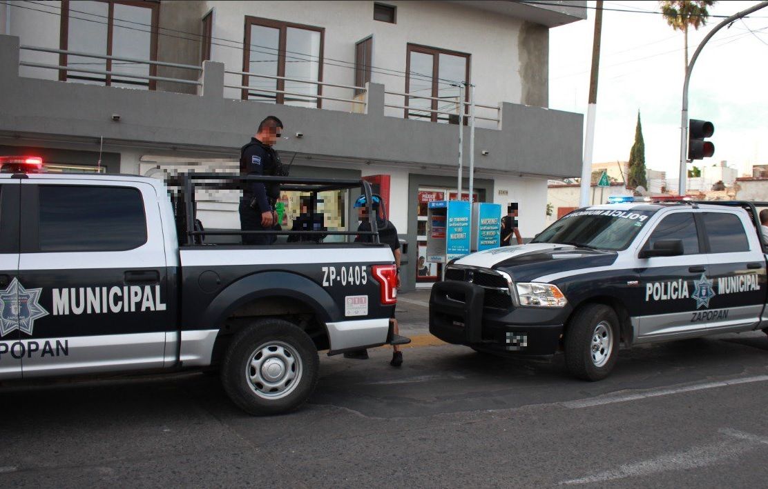 Foto: Operativo de seguridad en Zapopan, Jalisco, 26 de febrero 2019. (Twitter @PoliciaZapopan)
