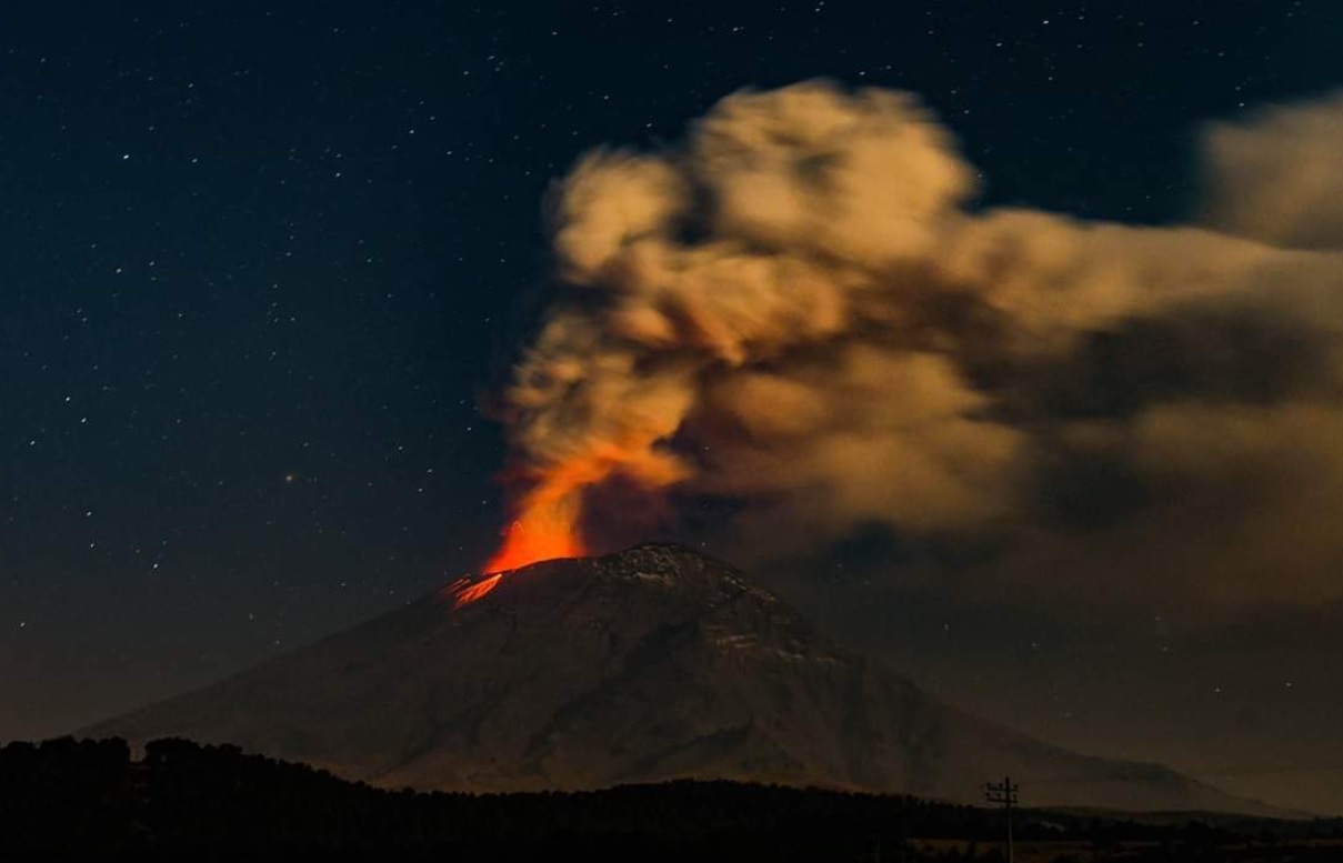 Volcán Popocatépetl: Prevén actividad por formación del domo 82
