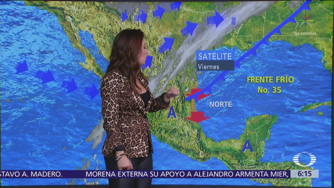 Pronostican lluvias en gran parte de México