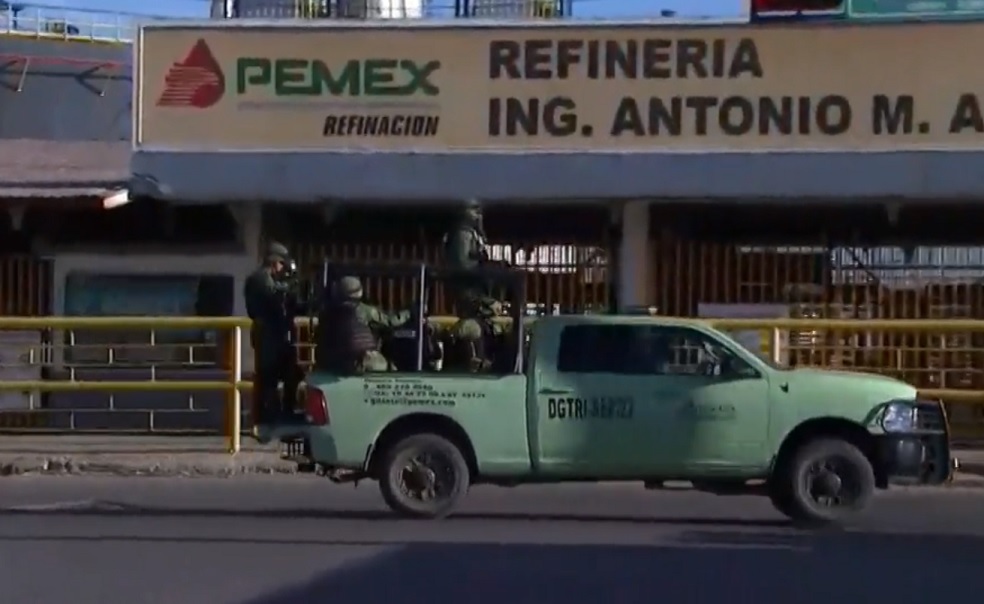 Tras amenazas, refuerzan vigilancia en refinería de Salamanca