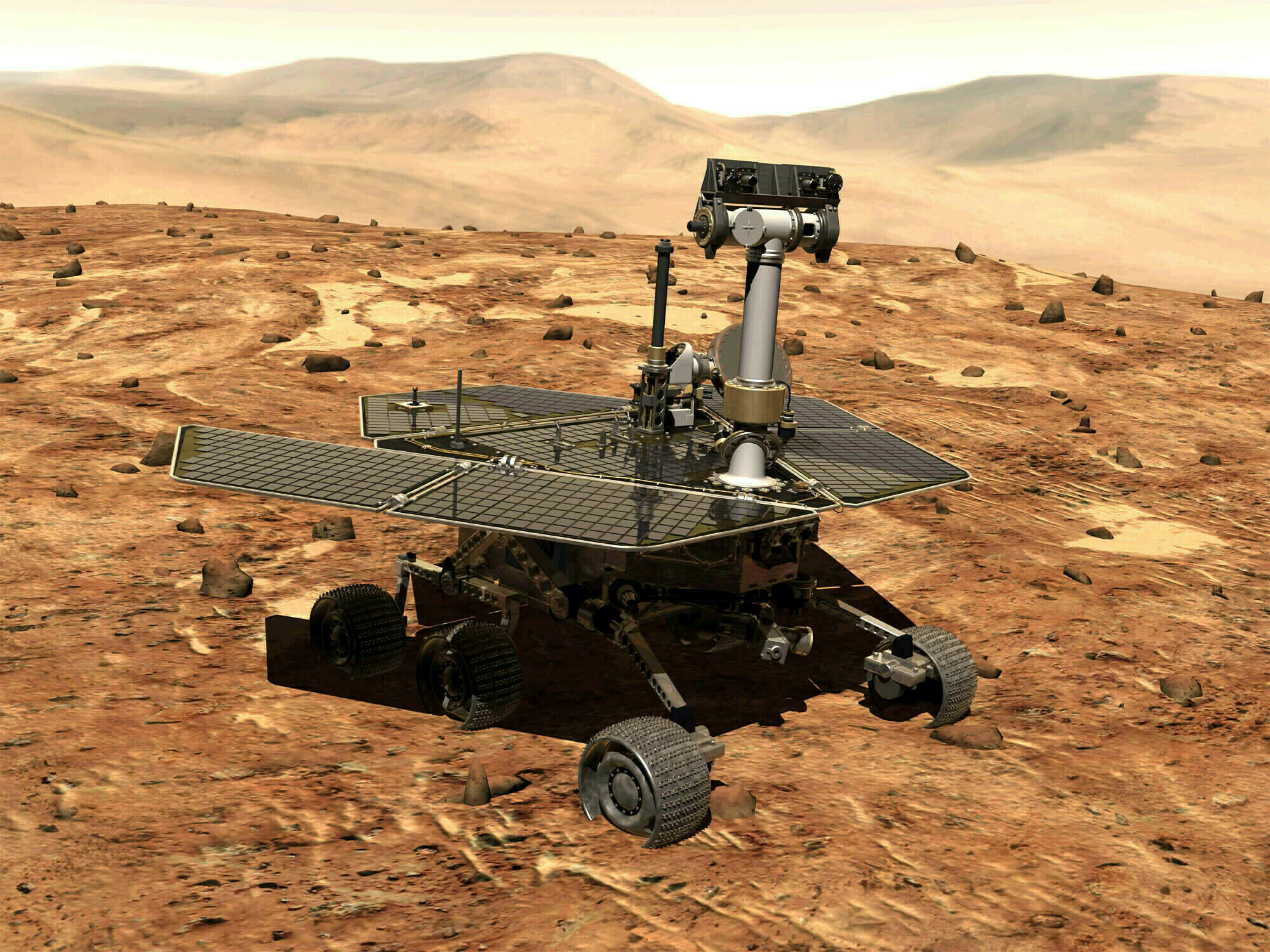 Robot que exploraba Marte ‘muere’ por tormenta de polvo