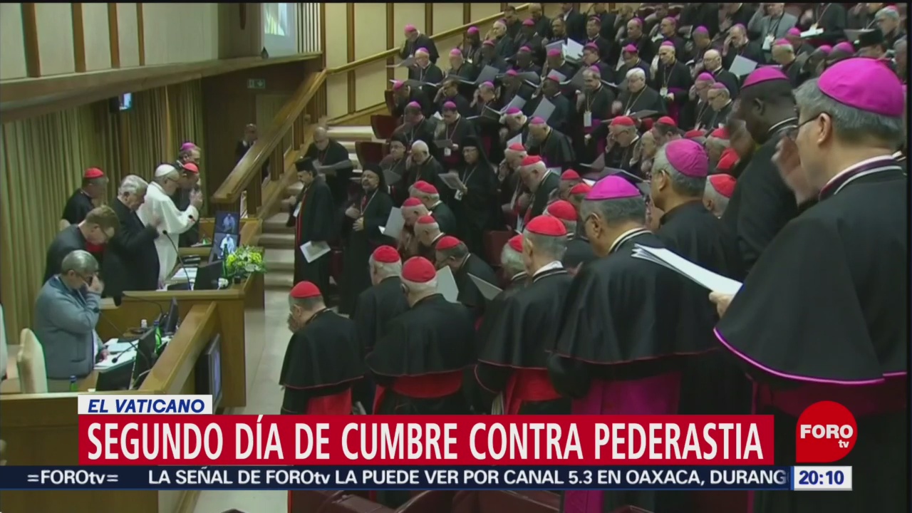 Foto: Vaticano Cumbre Contra Pederastia 22 de Febrero 2019