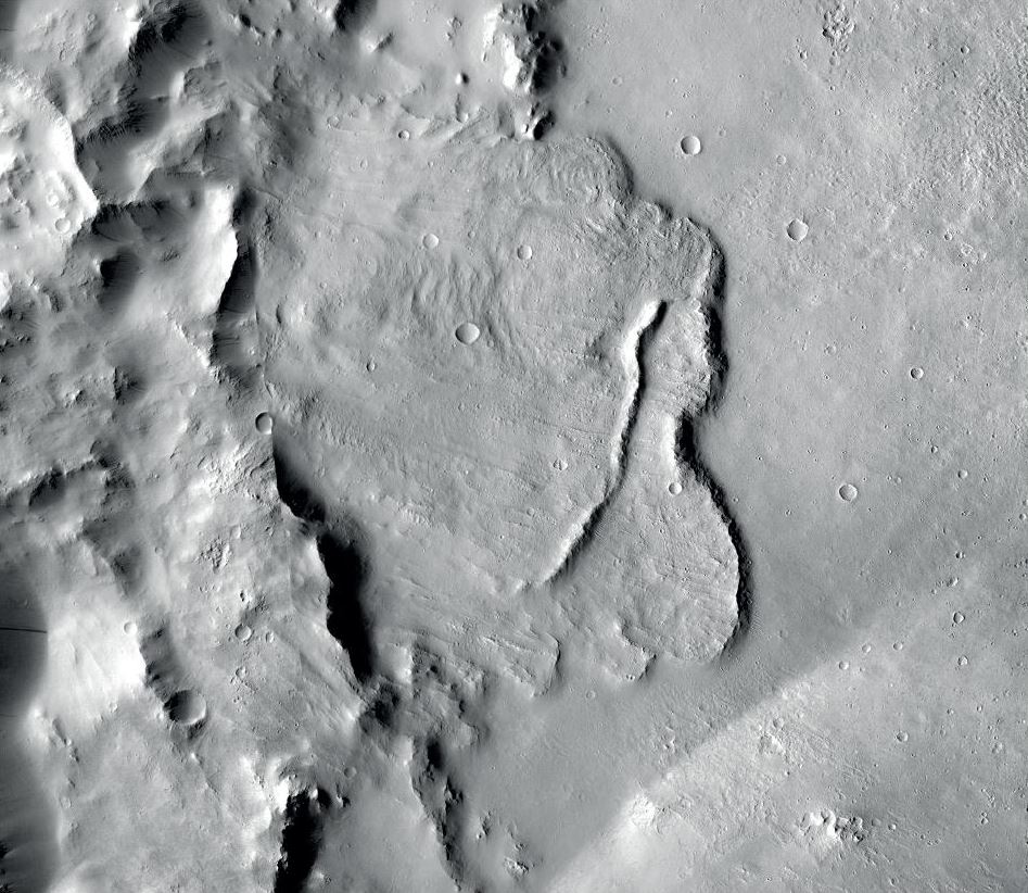 Foto: Imágenes de la sonda Mars Express de la Agencia Espacial Europea muestran evidencia de un antiguo sistema de agua subterránea en Marte, 28 febrero 2019
