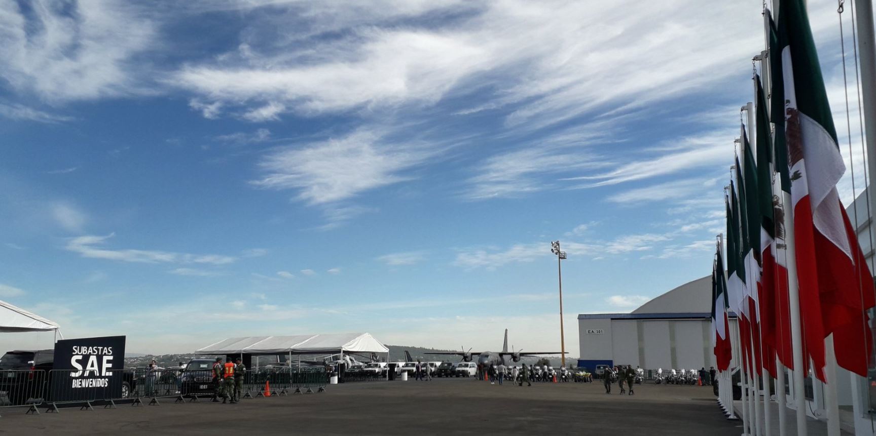 Foto: En la base aérea número 1 de la Fuerza Aérea Mexicana ubicada en el municipio de Zumpango realizan segunda subasta de vehículos oficiales, 24 febrero 2019